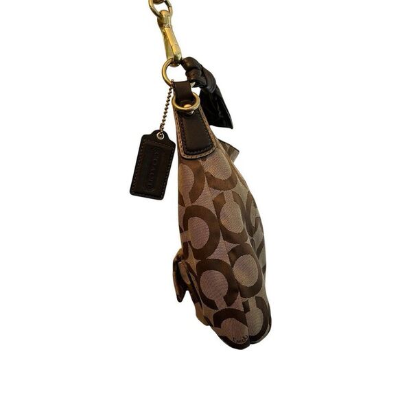 Coach Signature C Tan Satchel Shoulder Bag Crossbody Strap L0968-14911 Chelsea - Picture 3 of 10